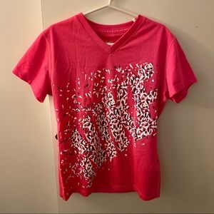 Nike Hot Pink Girls Sports Shirt